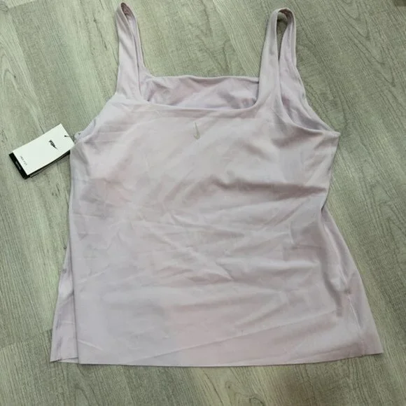 🟡SOLD🟡Nike Yoga Luxe Women's Shelf-Bra Workout Tank in Lavender Purple 3X NWT - Picture 4 of 7